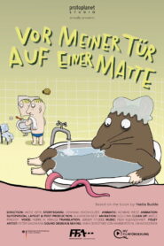 Vor meiner Tür auf einer Matte